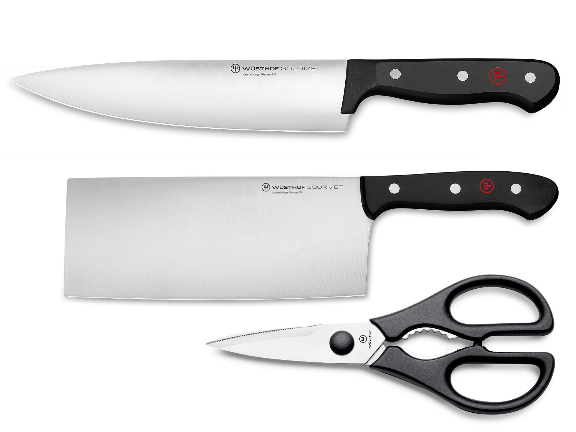 Wüsthof Gourmet Set 3 spelucchini coltelli verdura