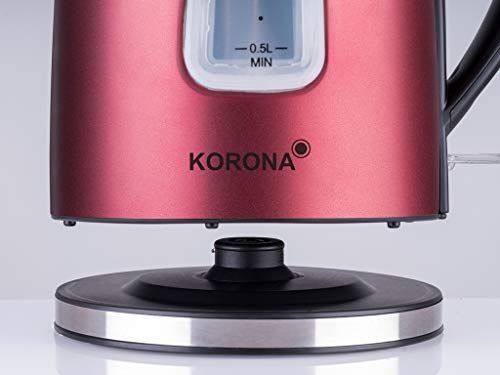 Korona 20340 Bollitore Elettrico 1,7 L Rosso 2200 W