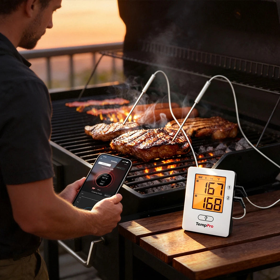 TempPro TempSync Elite TP910 Termometro Carne Bluetooth