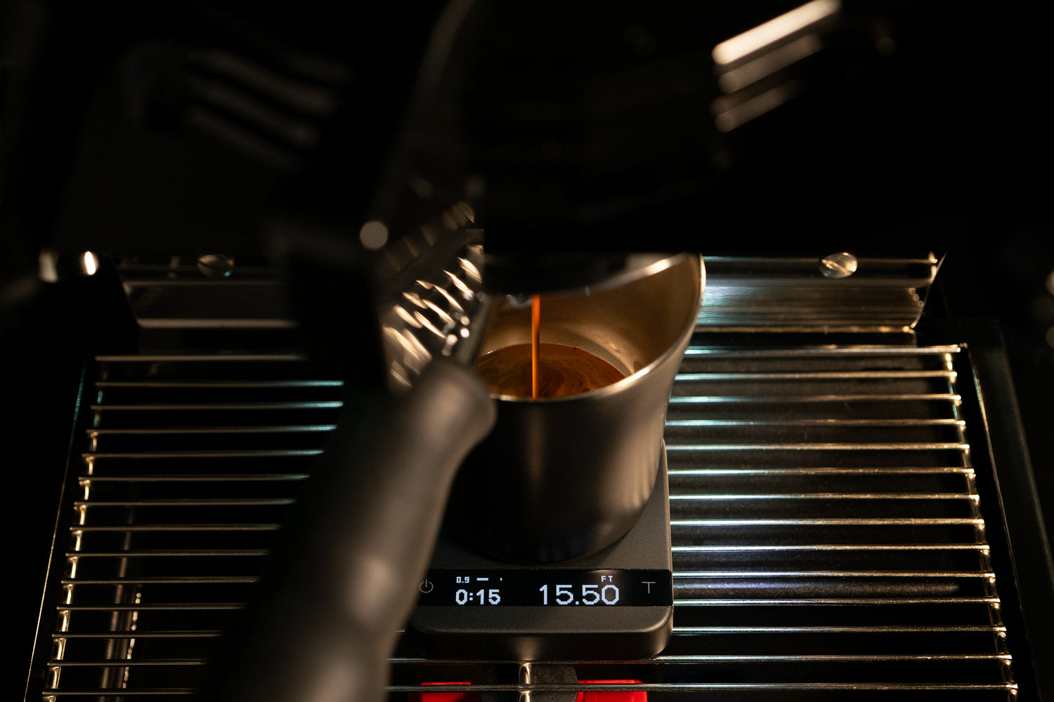 Acaia Pyxis Black bilancia caffè nera 0,001 g