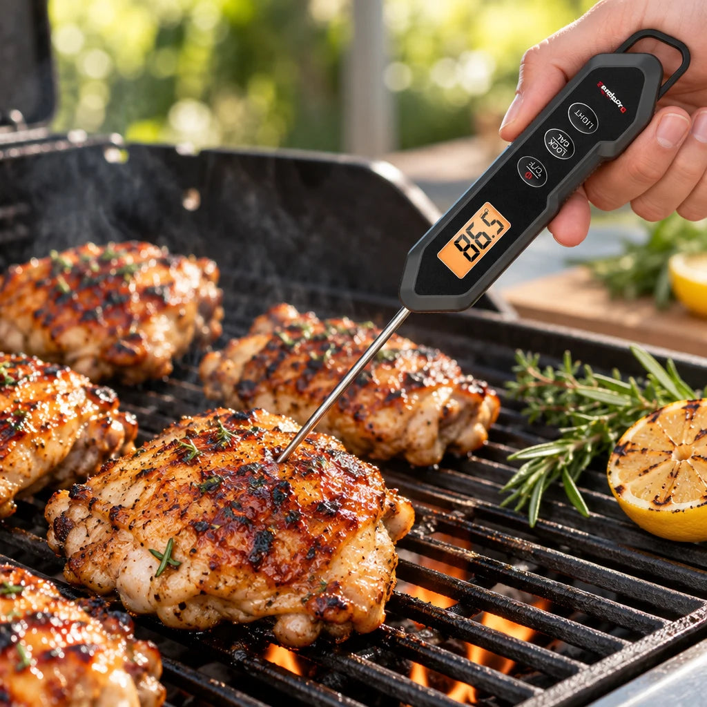 TempPro Smoke Sear Serve Kit termometro carne 4 pezzi + omaggi