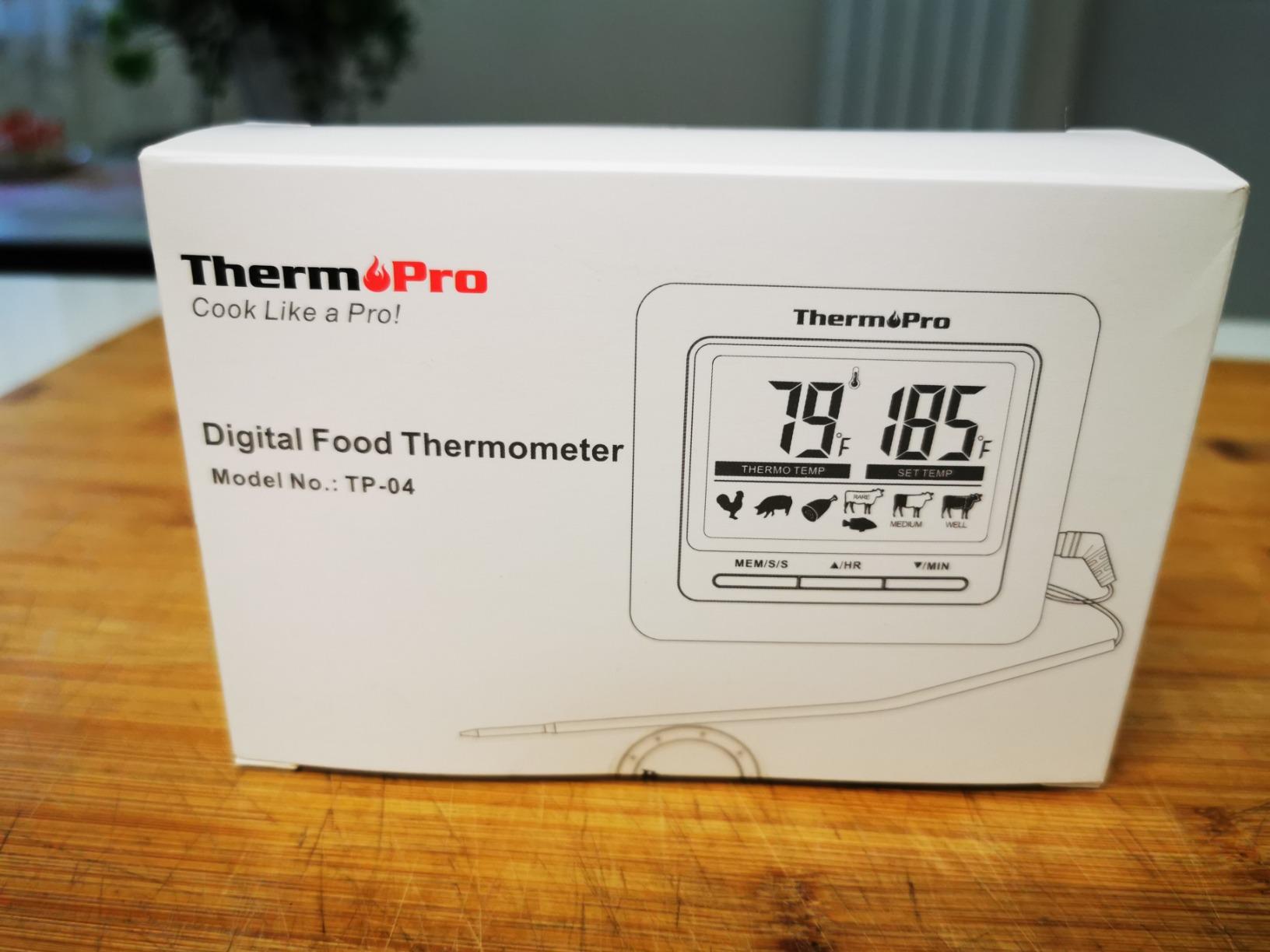 ThermoPro TP04 Termometro Carne Digitale Sonda Timer