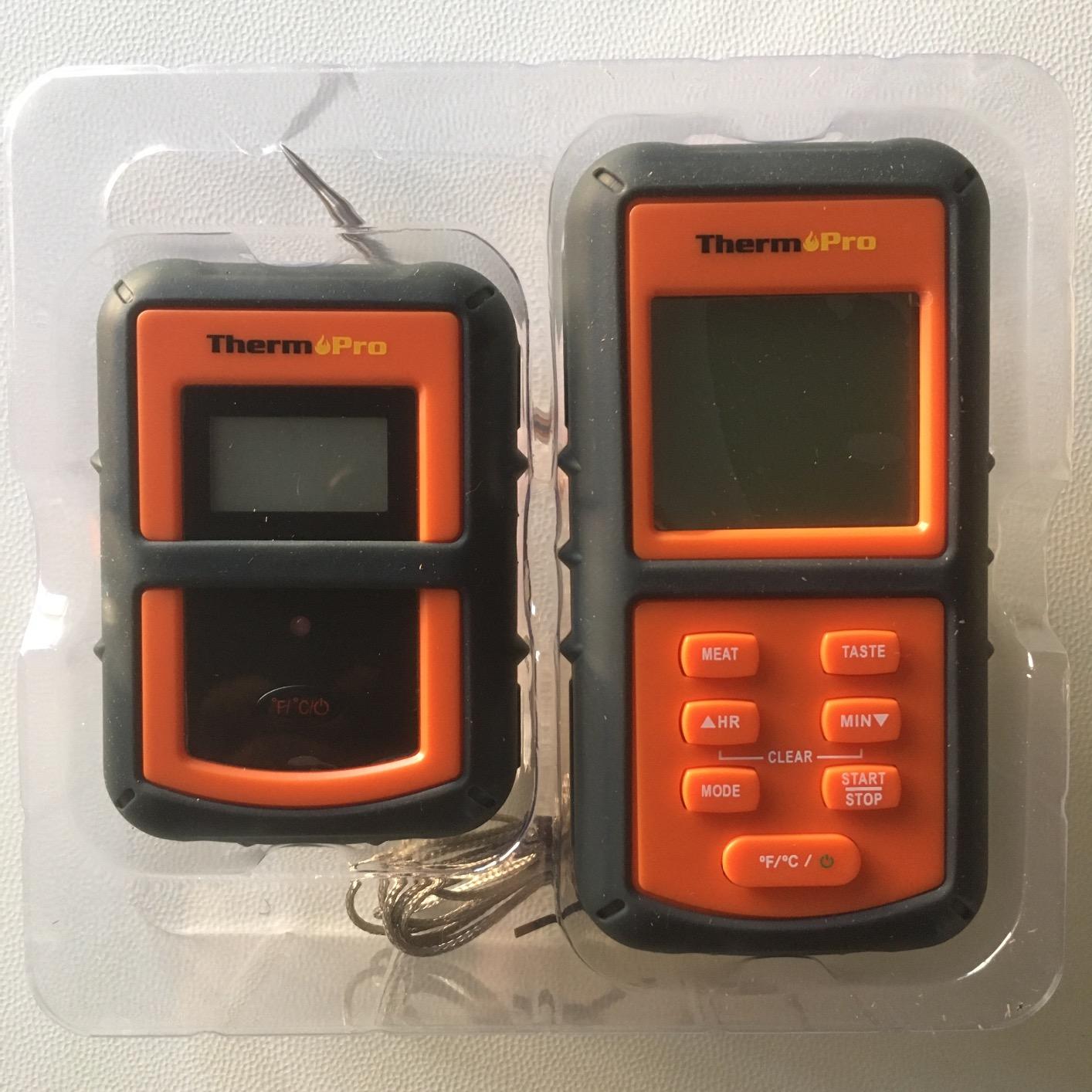ThermoPro Termometro Carne Wireless 100 Metri LCD