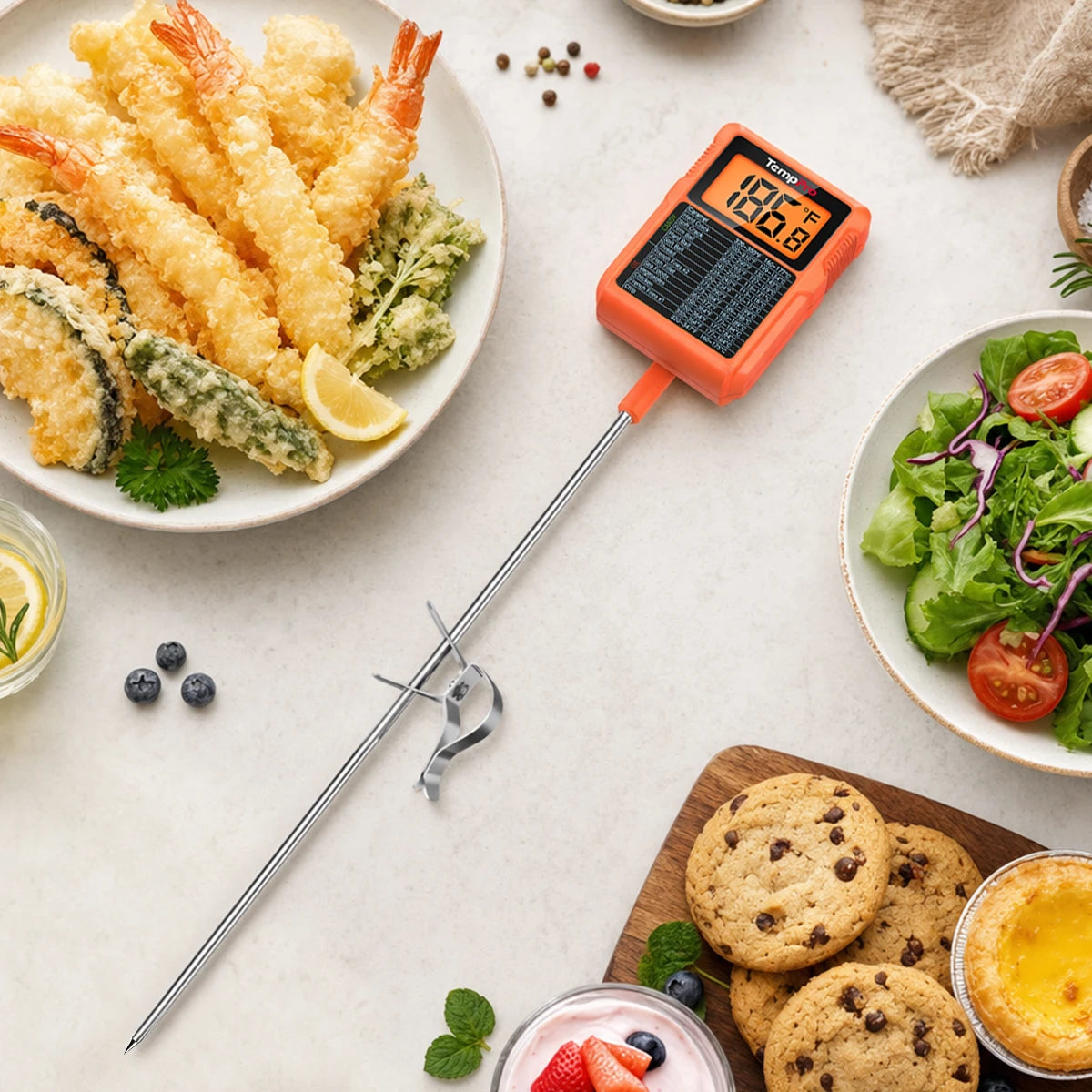 TempPro TempDip Plus TP510 termometro zucchero frittura