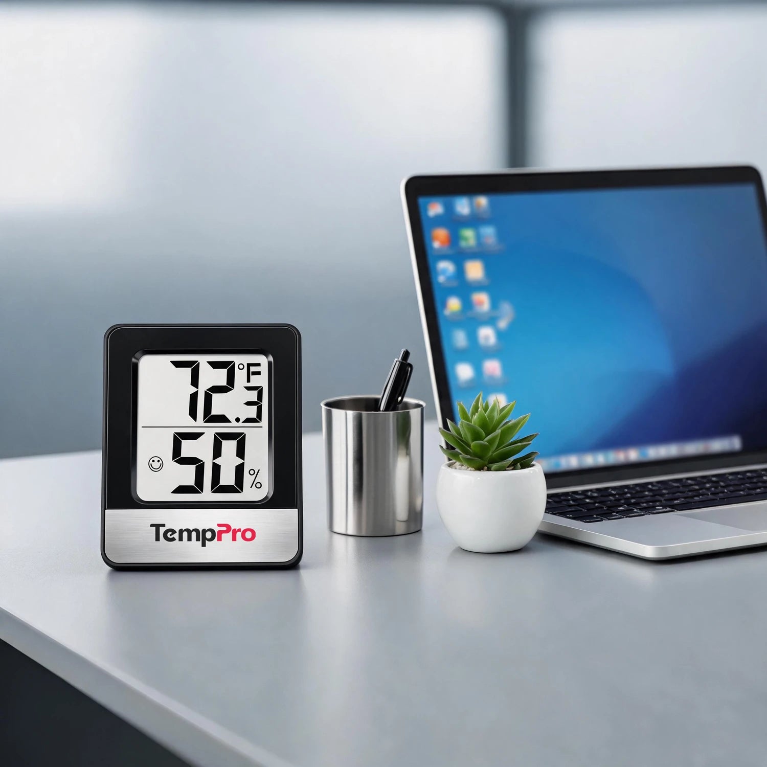 Temppro TempAir CORE TP49 termoigrometro bianco 1 pezzo preciso