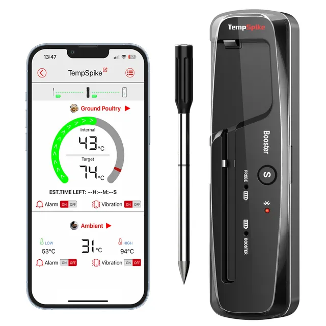 Temppro TempSpike TP961 termometro carne wireless nero 150 m