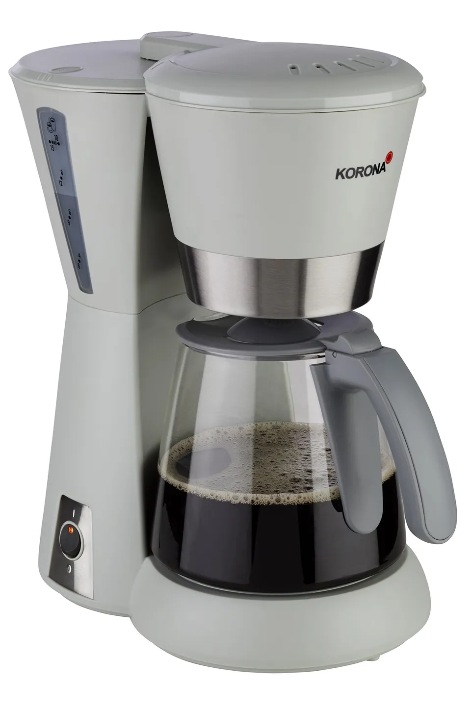 Korona 10206 Macchina Caffè Americano 1,25 L Grigia 10 Tazze