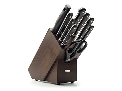 Wüsthof Classic Blocco Coltelli 9 Pezzi Ceppo Frassino