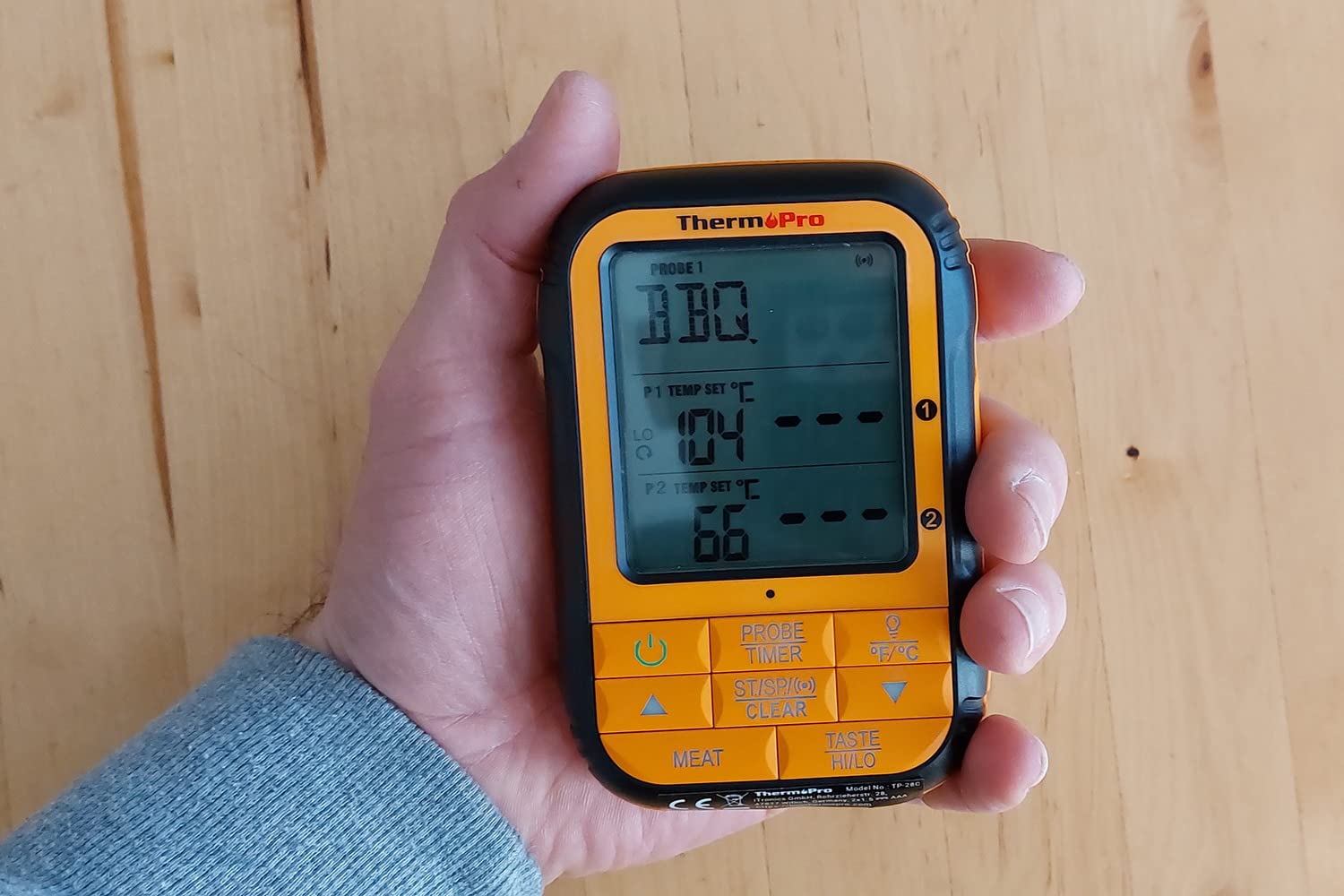 ThermoPro TP28C termometro carne wireless 2 sonde 150 m