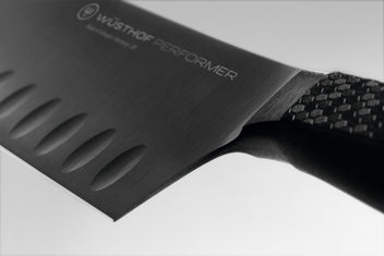 Wusthof Performer Santoku 18 cm coltello nero