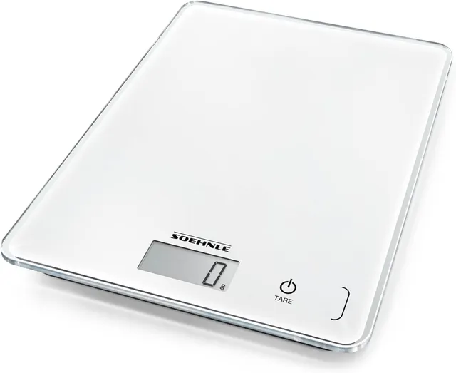 Soehnle Page Compact 300 Bilancia Cucina 5 kg Bianca