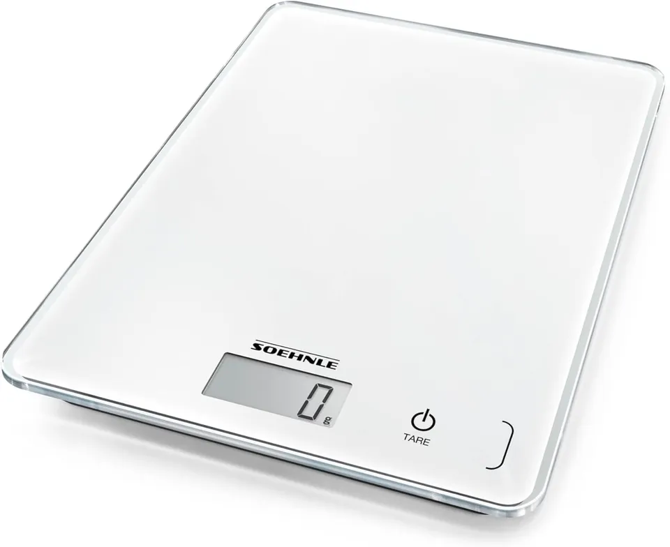 Soehnle Page Compact 300 Bilancia Cucina 5 kg Bianca