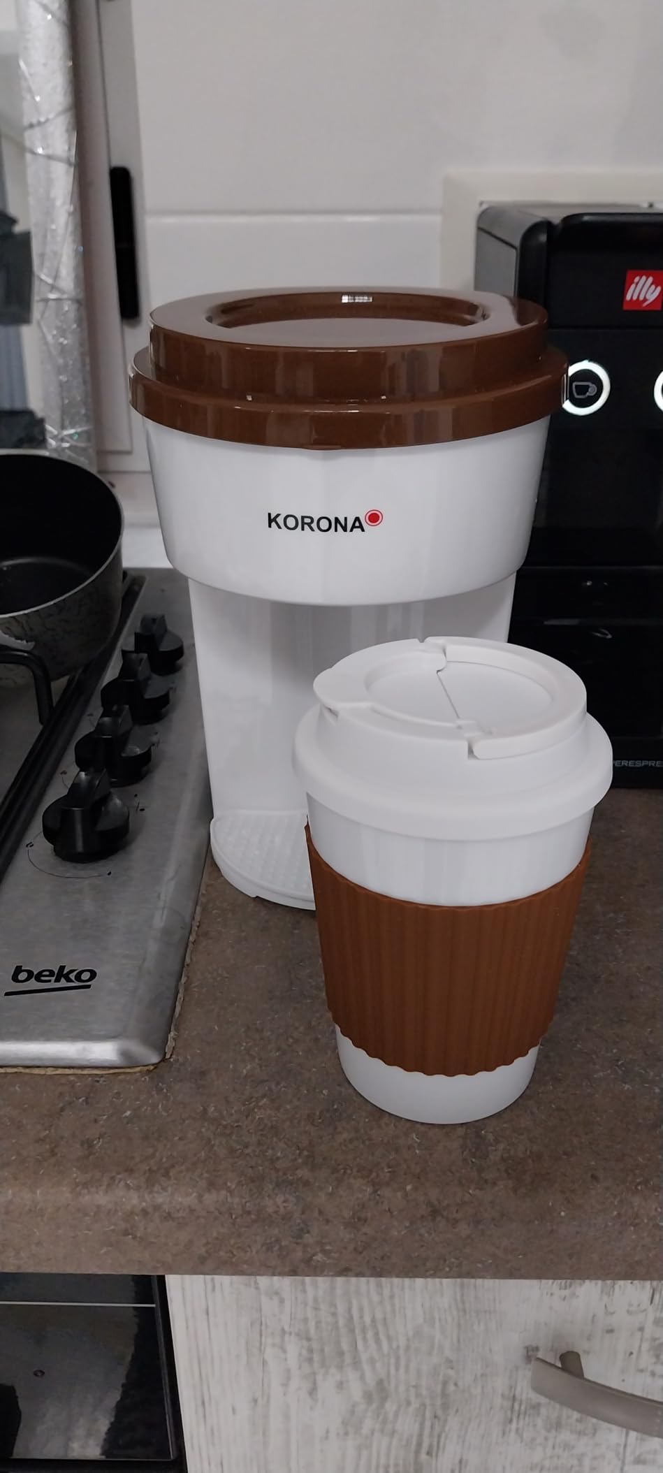 Korona 12203 Macchina Caffè Filtro Verde 350 ml