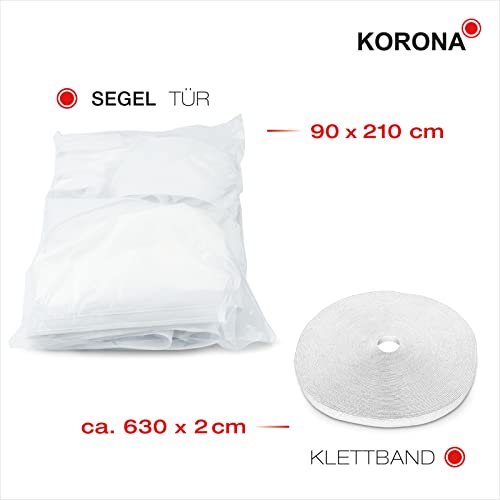 Korona 82011 Guarnizione Finestre Porte 90x210 Bianco