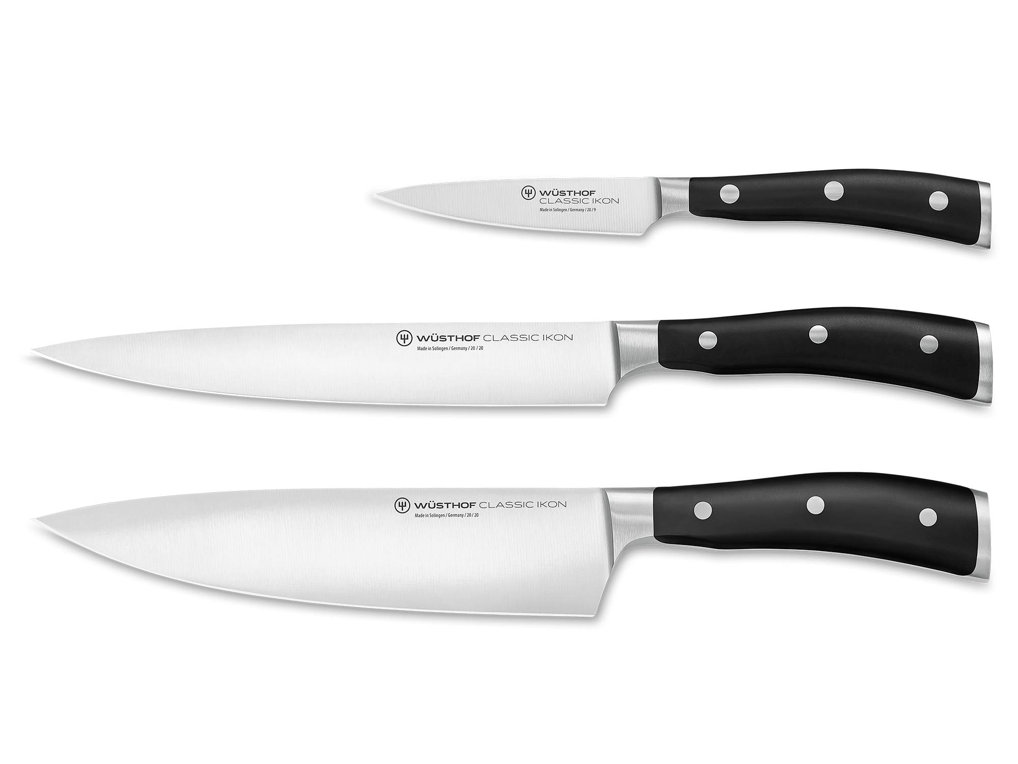 Wüsthof Classic Ikon Set 3 Coltelli Crema 20 cm