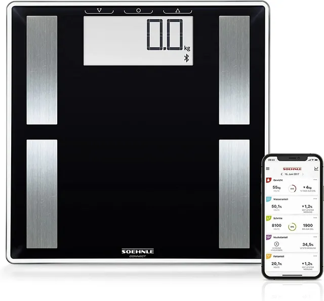 Soehnle Shape Sense Connect 50 bilancia pesapersone BIA