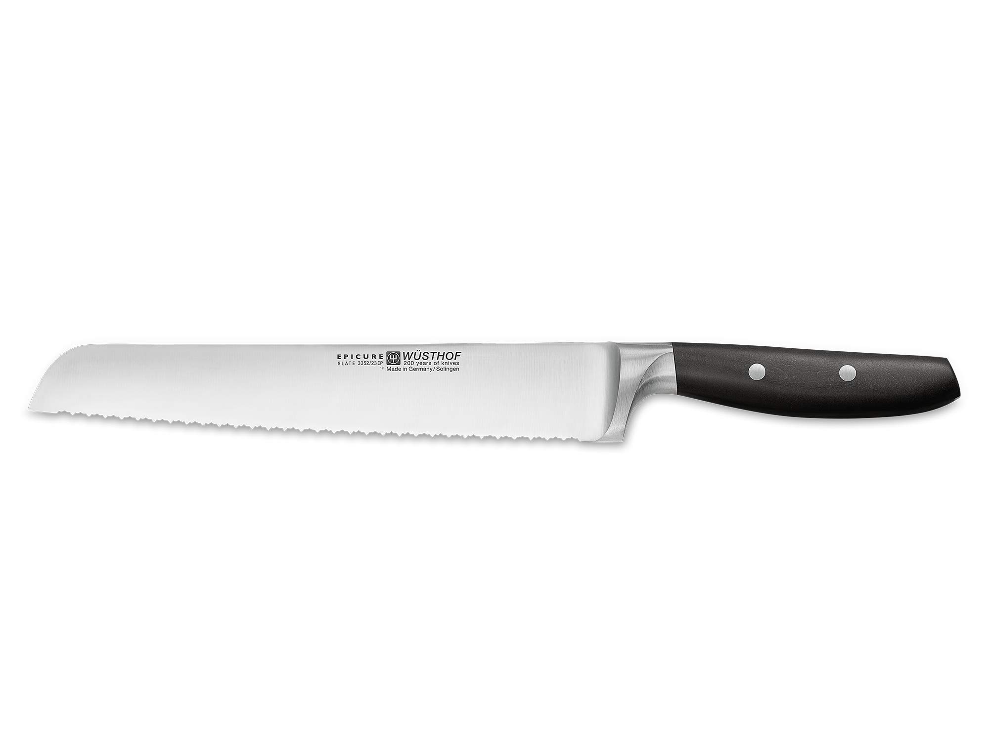 Wusthof Epicure Slate coltello salame 14 cm seghettato