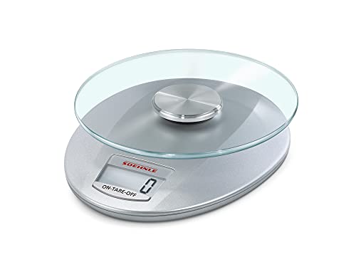 Soehnle Roma Silver bilancia cucina digitale 5 kg 1 g