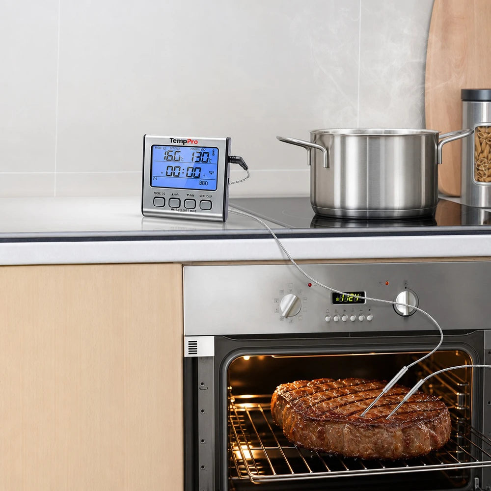 TempPro TempTrack Plus TP17 termometro forno 2 sonde