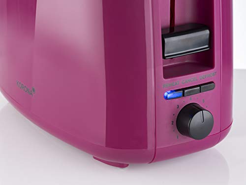 Korona 21134 Tostapane 2 Fette Bacca 750W 7 Livelli