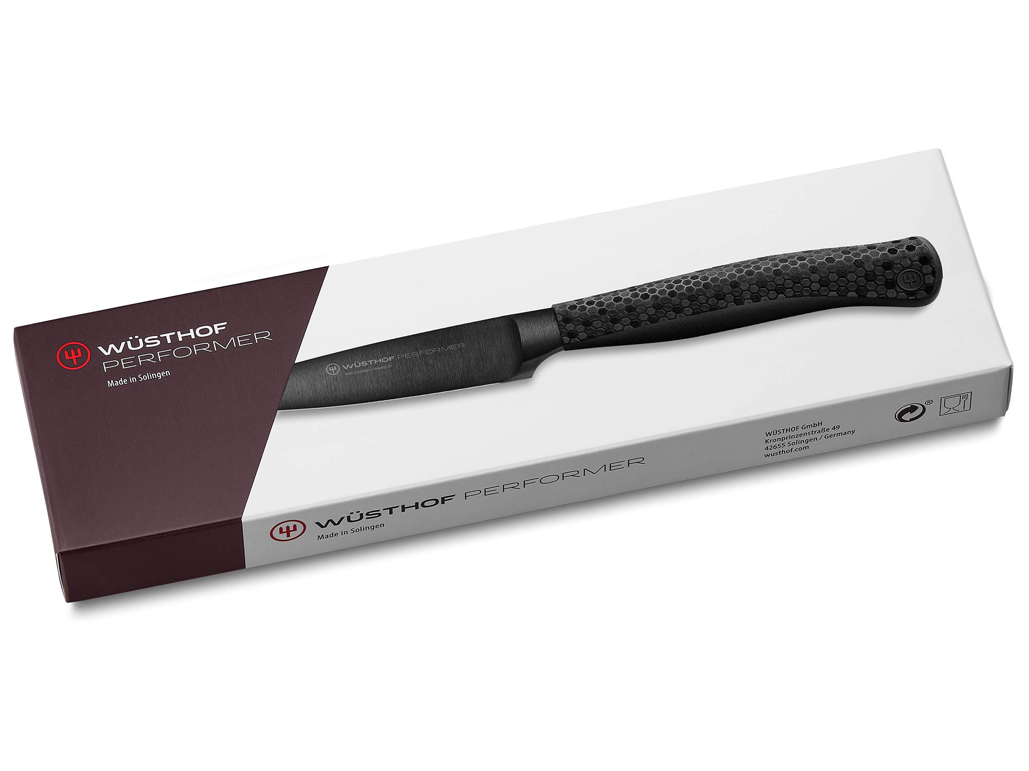 Wusthof Performer spelucchino 9 cm nero