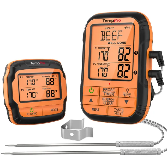 TempPro TempSync Plus TP828B termometro wireless 2 sonde