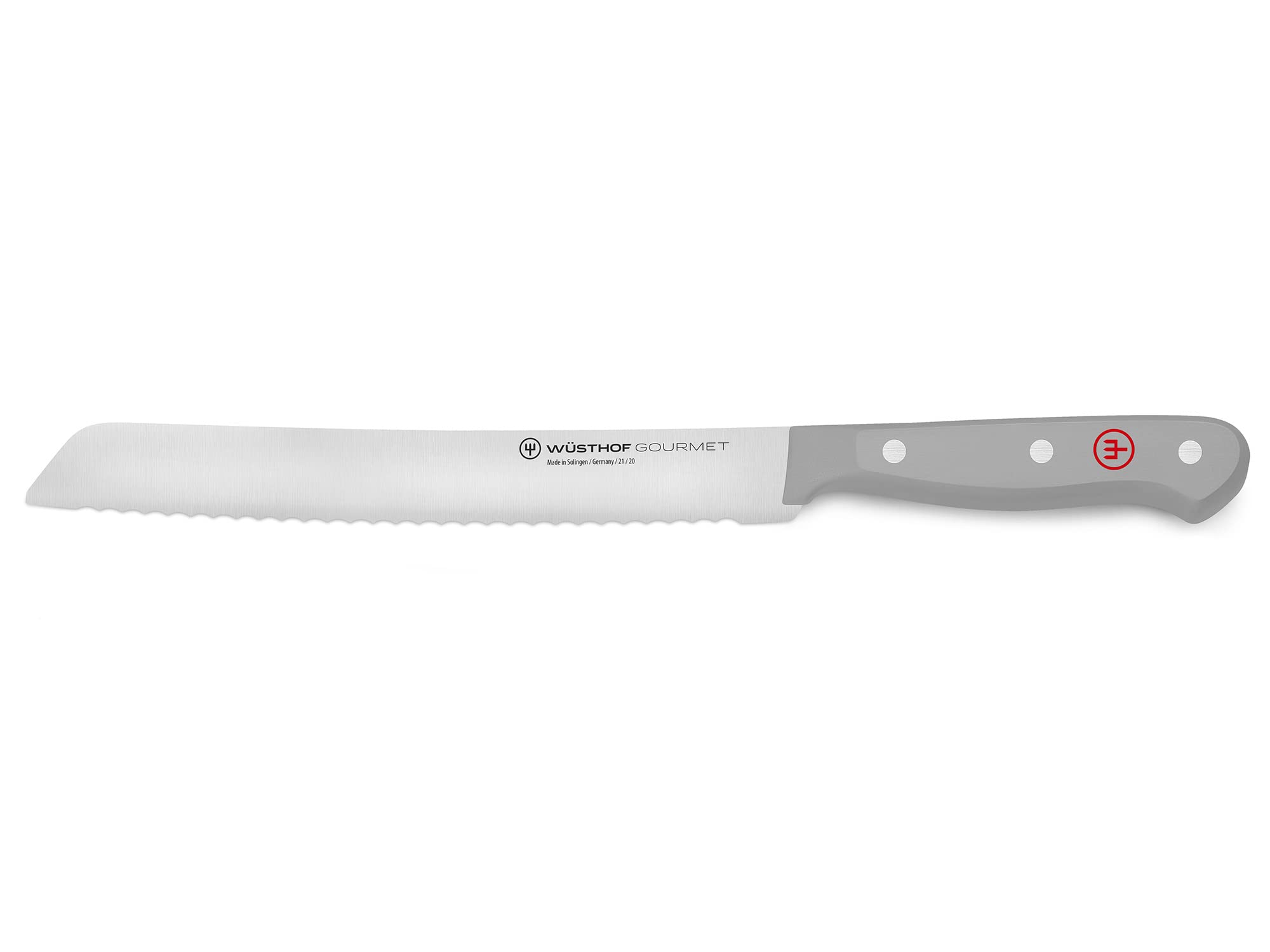 Wüsthof Gourmet Coltello Pane 20 cm Nero Lama Ondulata