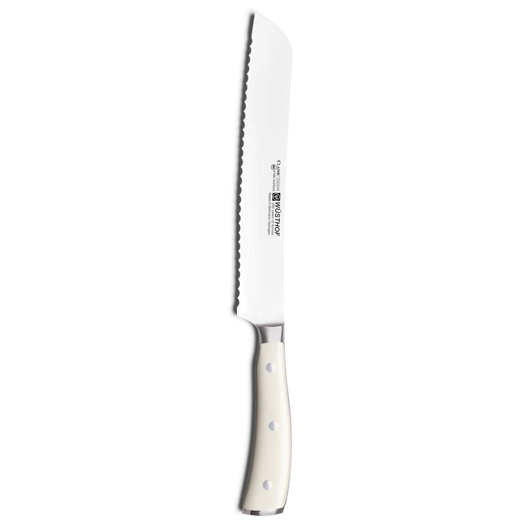 Wüsthof Classic Ikon Crème Coltello Pane 23 cm Crema