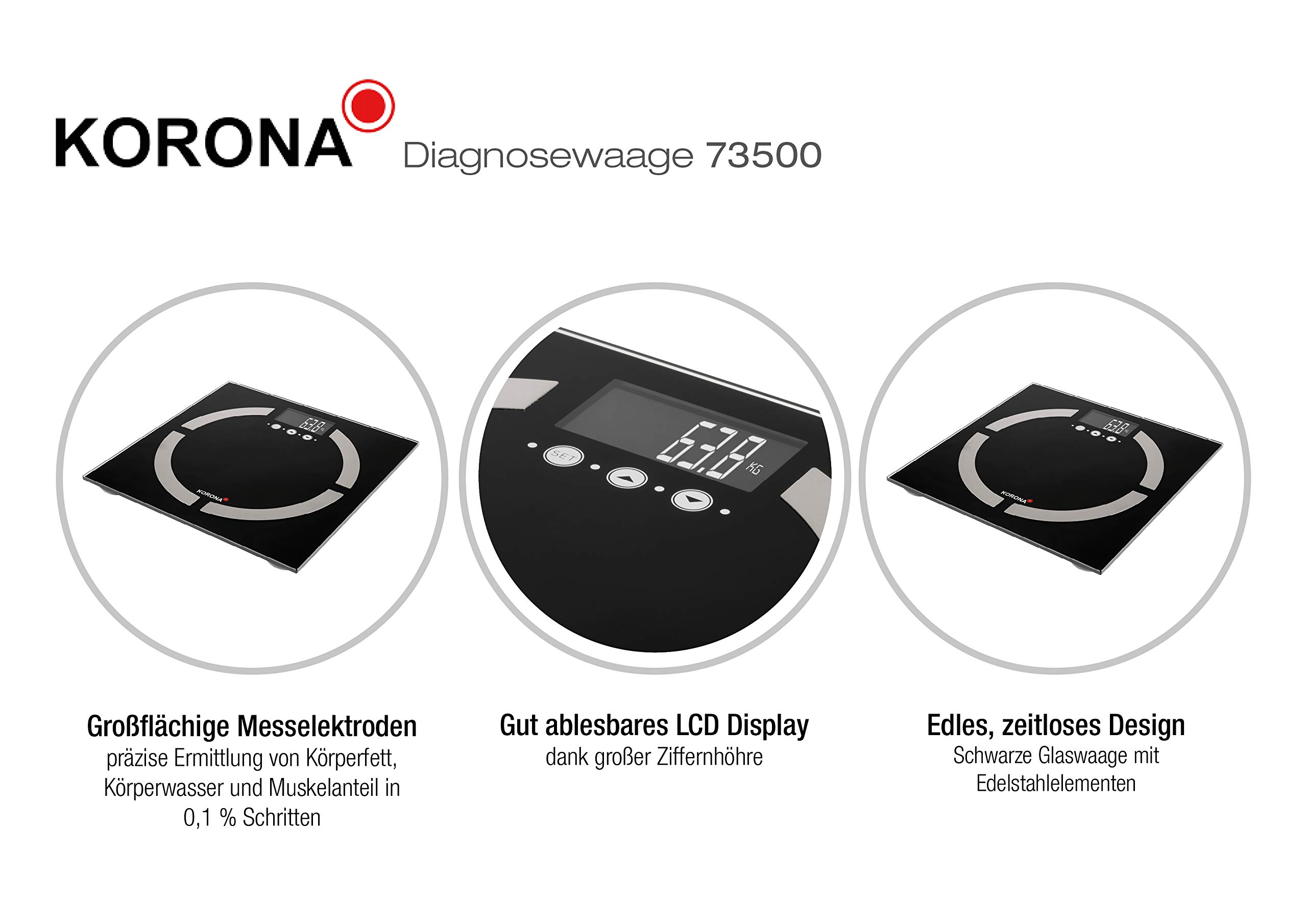 Korona Denise 73500 bilancia diagnostica 180 kg