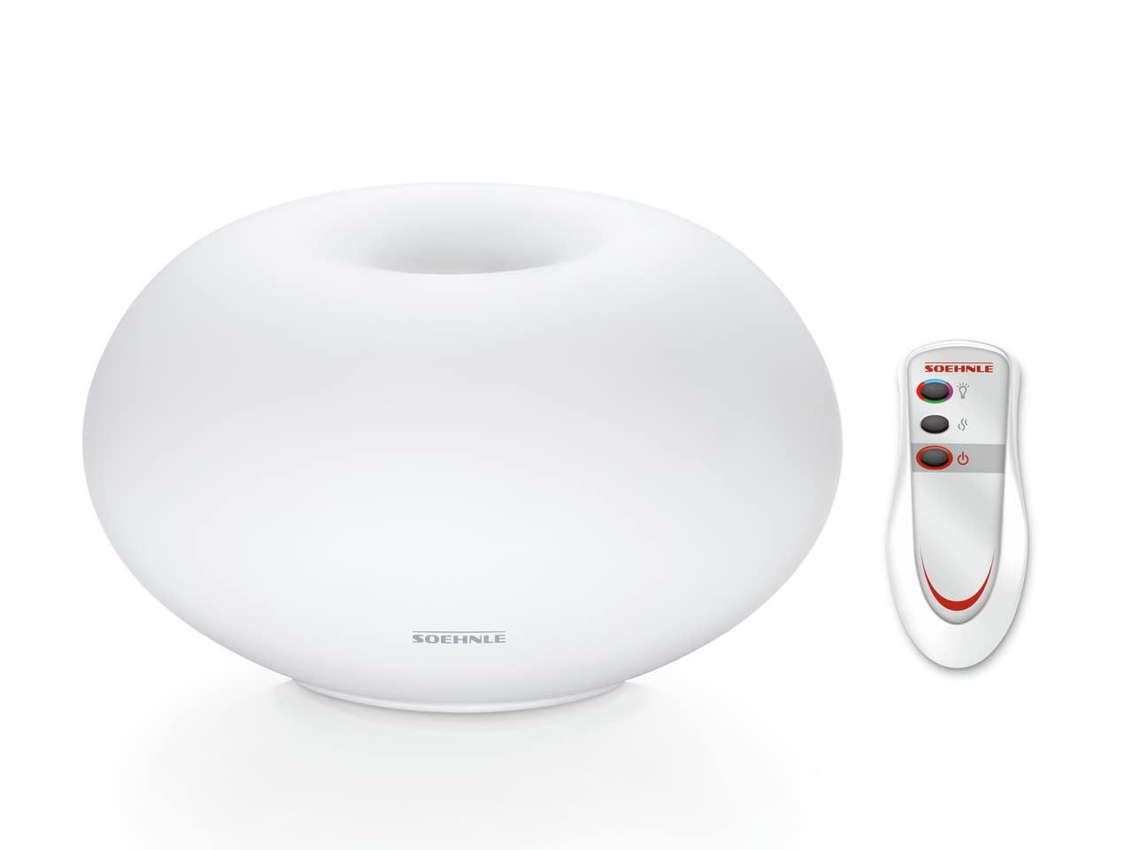Soehnle Modena 68087 diffusore aromi bianco vetro bambù