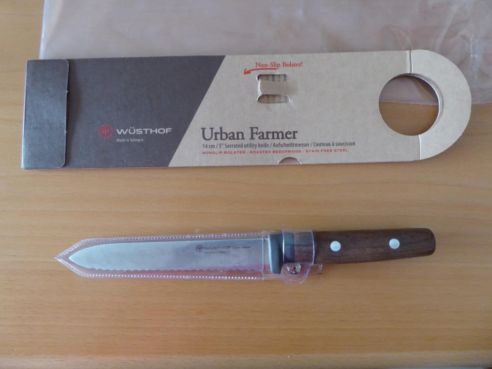 Wüsthof Urban Farmer Coltello Salame 14cm Seghettato