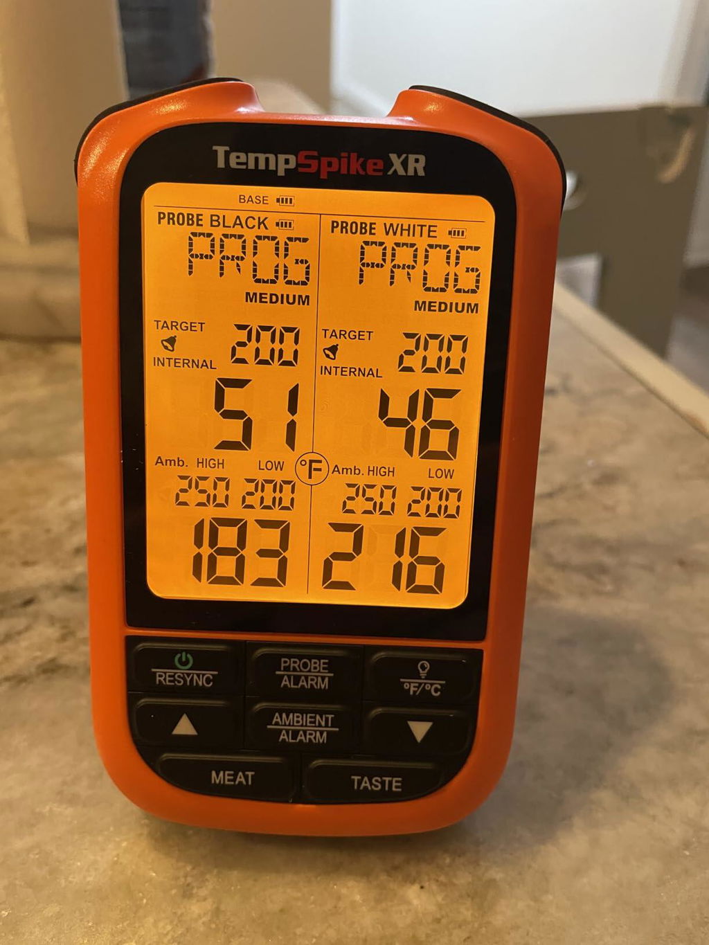 TempPro TempSpike XR TP863B termometro carne rosso RF 2000 ft