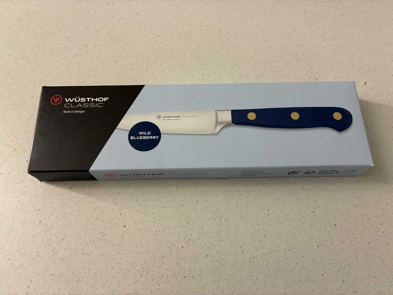 Wusthof Classic Santoku 17 cm Wild Blueberry mirtillo