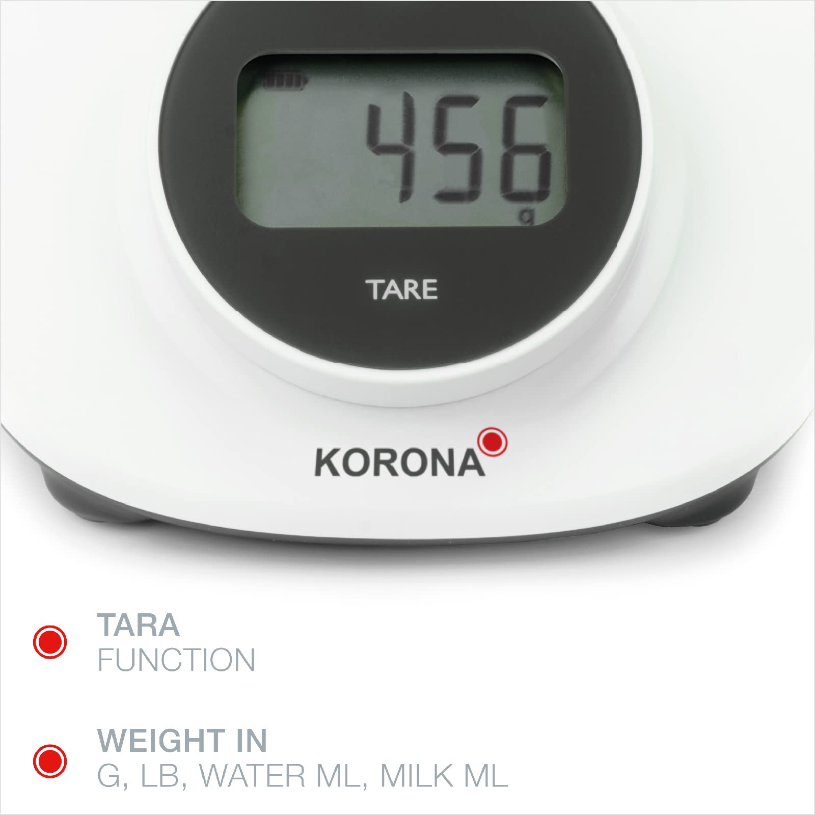 Korona Cleo 76161 bilancia cucina senza batterie 5 kg