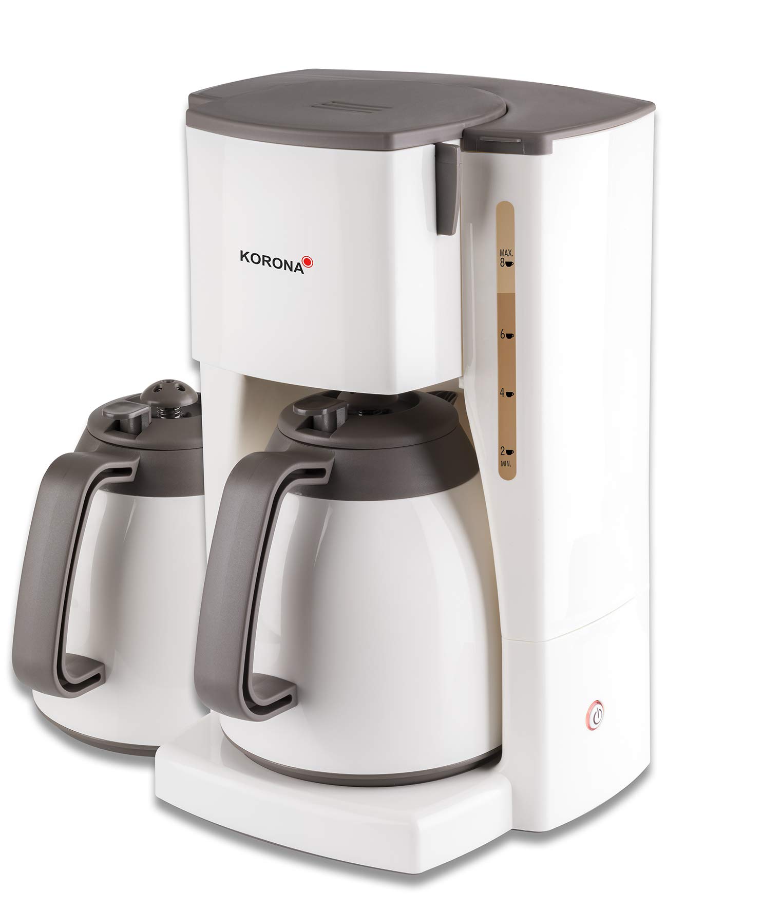 Korona 10410 macchina caffè filtro 1 l panna-marrone 8 tazze
