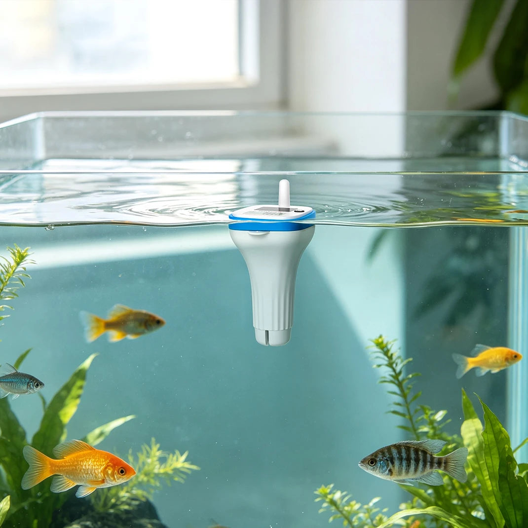 TempPro TP212B Termometro Piscina Wireless Solare 150 m