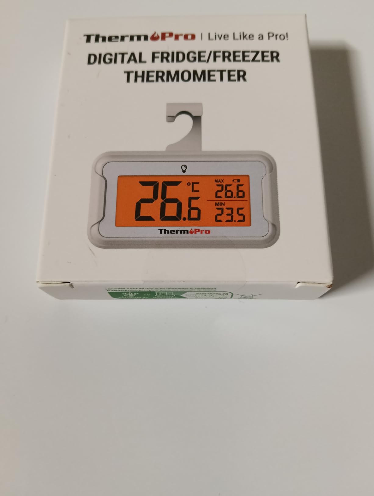 TempPro TP110 Termometro Frigo Freezer -30/50°C 1 Pezzo