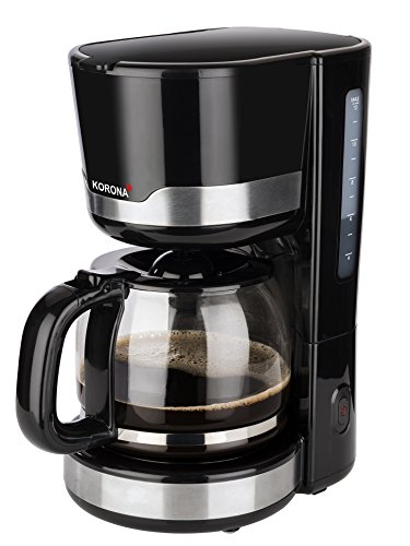 Korona 10232 macchina caffè filtro 12 tazze nero
