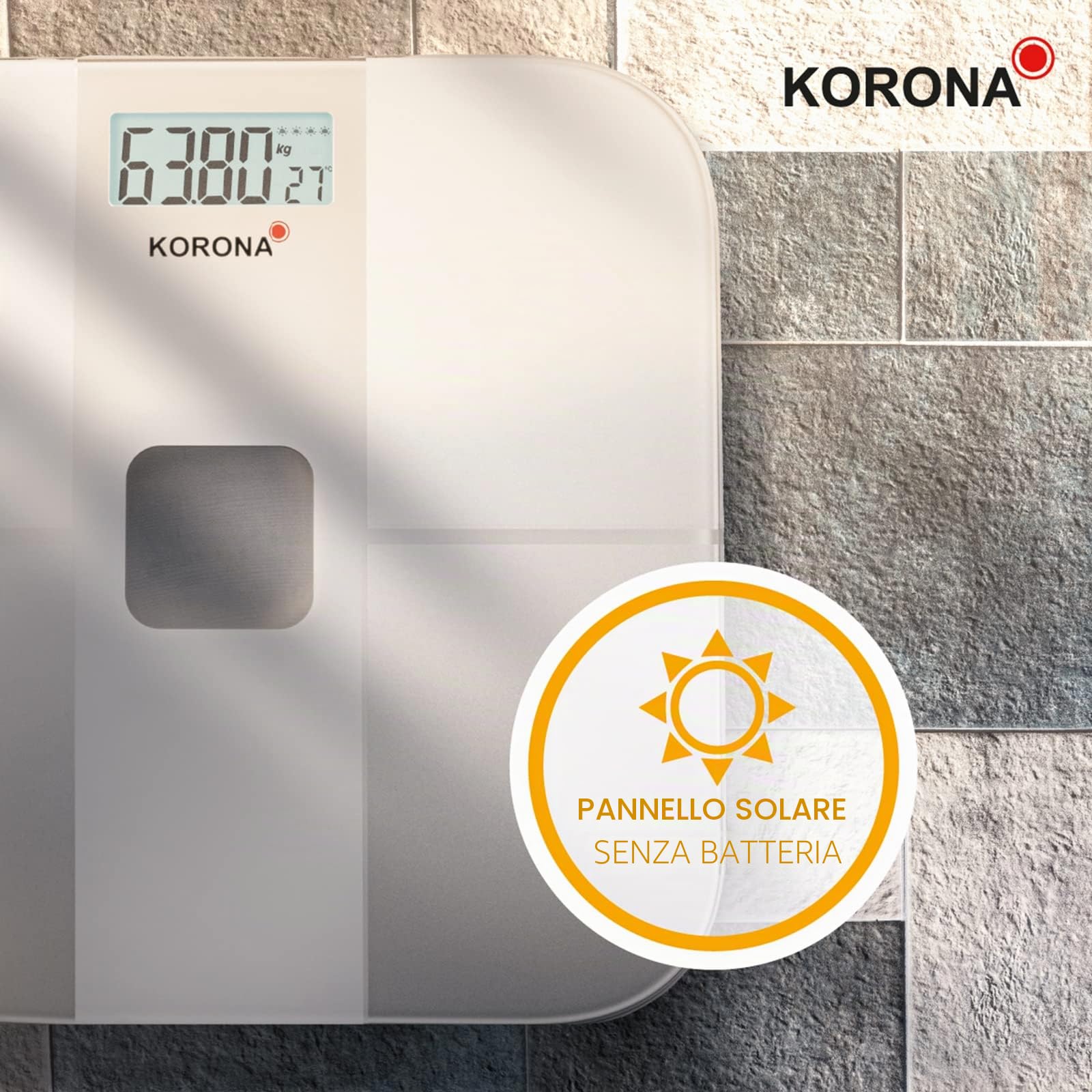 Korona Alina 73165 Bilancia Pesapersone Solare 180 kg