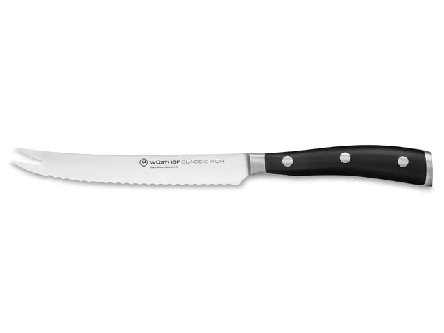 Wüsthof Classic Ikon Coltello Pomodoro 14 cm Seghettato