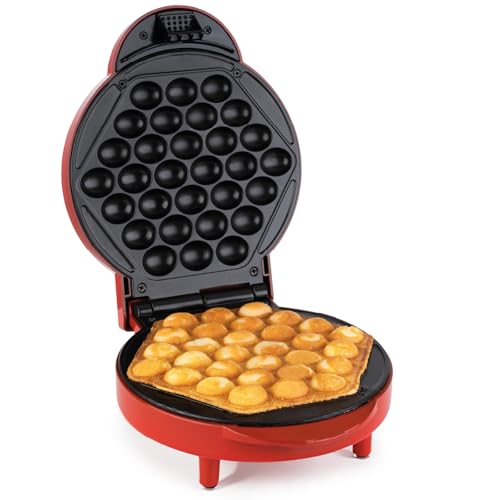 Korona 41005 Piastra Waffle Bubble Rossa 1000W