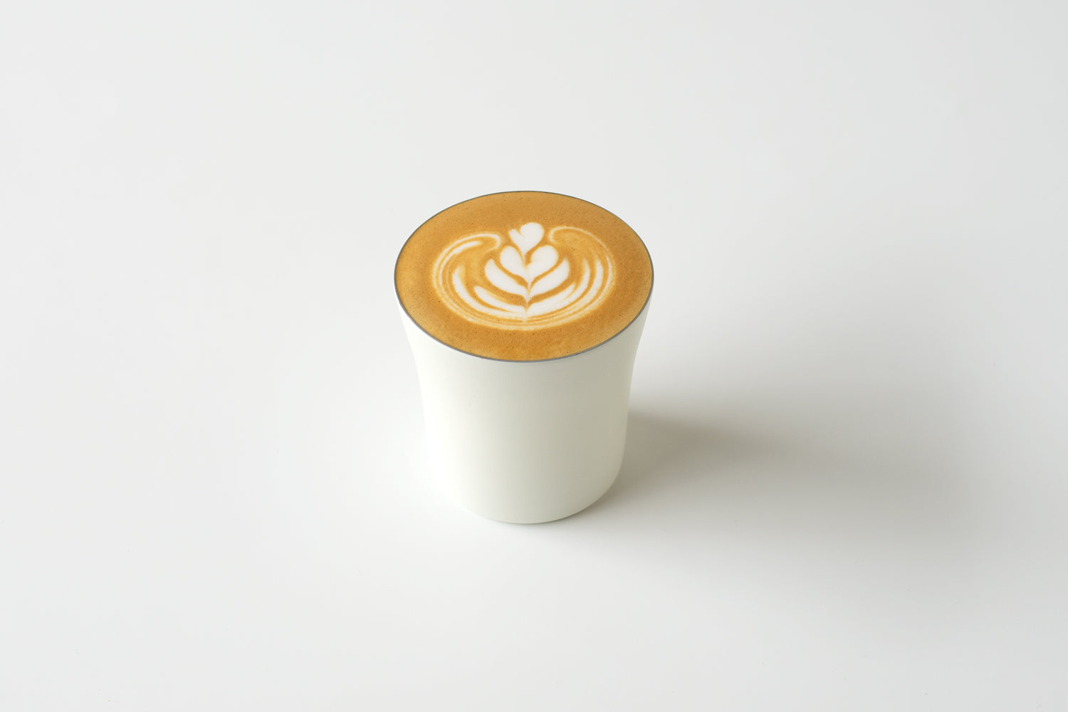 Acaia Double Insulated tazza caffè acciaio beige white termica