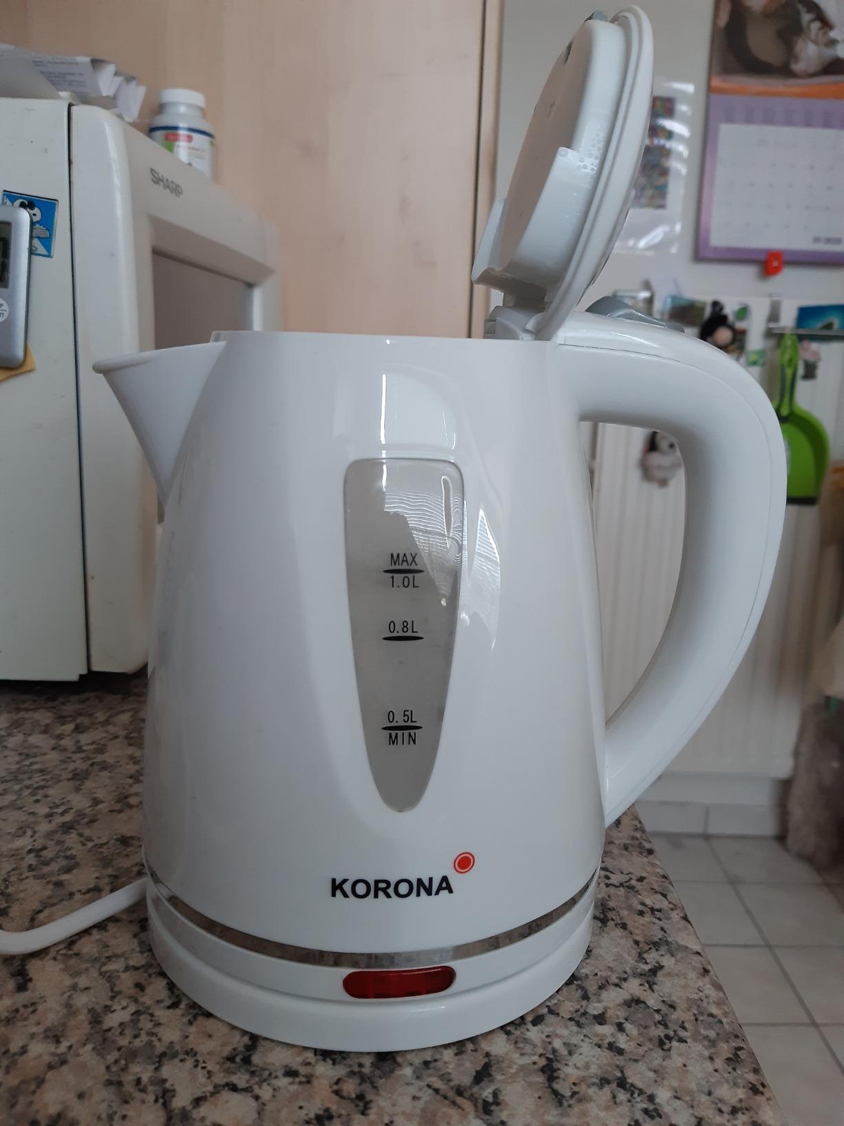 Korona 20116 Bollitore Elettrico 1 L Bianco 2200 W