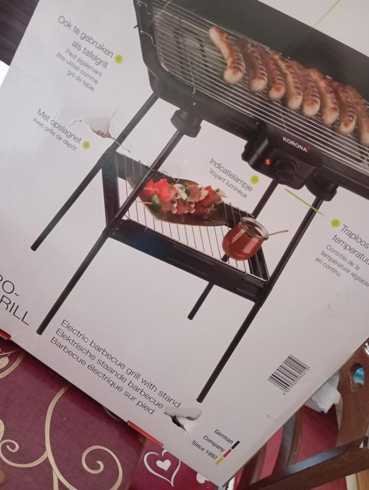 Korona 46221 Barbecue Elettrico XXL 2200W
