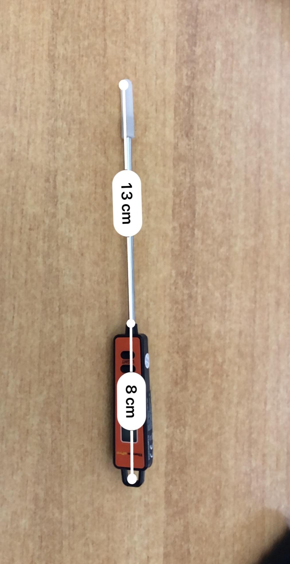 TempPro TP01 Termometro Carne Digitale Bianco Sonda Lunga