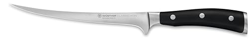 Wüsthof Classic Ikon coltello filetto 18 cm nero flessibile