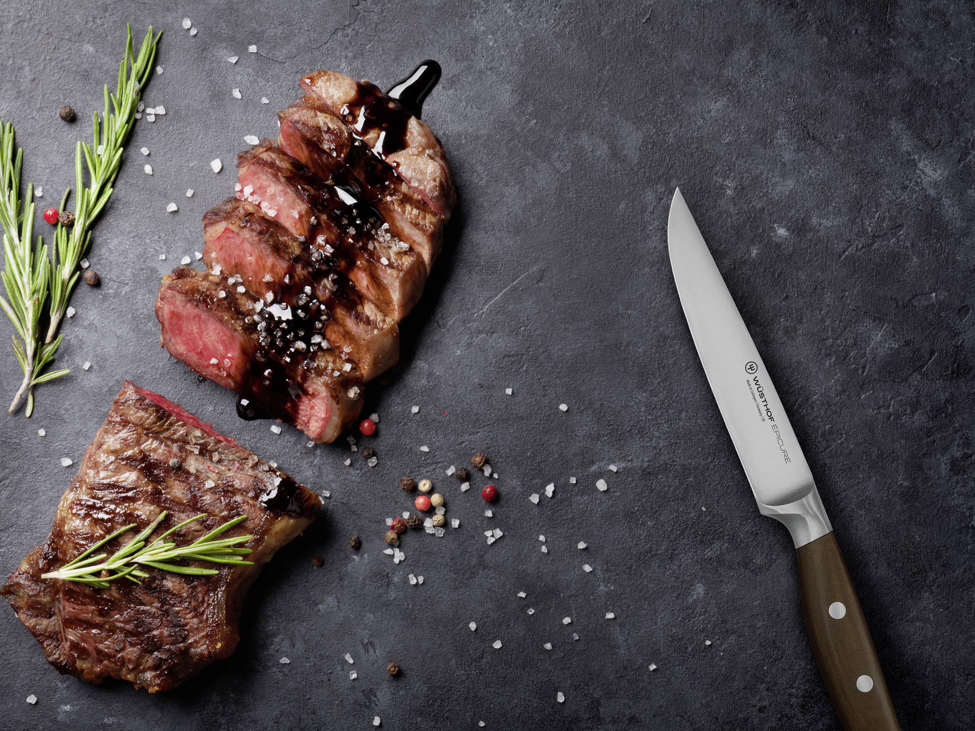 Wüsthof Epicure Set Coltelli Bistecca 4 Pz Tavola Carne